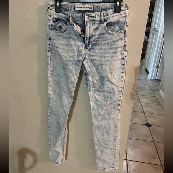 Women’s Express Jean Pant Ankle Legging High Rise size 4 - Picture 1 of 5